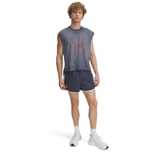 Męskie spodenki do biegania Under Armour UA Run 96 Shorts - granatowe - Spodenki męskie - miniaturka - grafika 1