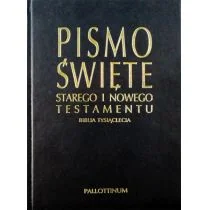 Pallottinum Biblia Tysiąclecia granatowa. Format oazowy. Oprawa eko praca zbiorowa - Religia i religioznawstwo - miniaturka - grafika 1