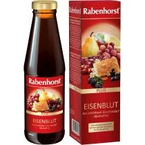 RABENHORST RABENHORST Bogactwo żelaza PLUS 450ml 11VICRABBZ - Soki i napoje niegazowane - miniaturka - grafika 1