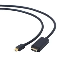 Adaptery i przejściówki - Gembird Mini DisplayPort cable to HDMI 4K 1.8m 1,8 m CC-mDP-HDMI-6 - miniaturka - grafika 1
