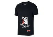 Koszulki męskie - Nike Kyrie Dry Tee Black - miniaturka - grafika 1