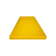 Maty do ćwiczeń - Materac gimnastyczny UNDERFIT 120 x 60 x 6 cm twardy żółty - miniaturka - grafika 1
