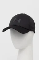 Czapki męskie - Under Armour czapka 1369781 kolor czarny gładka - miniaturka - grafika 1