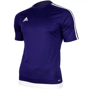 Koszulki męskie - Adidas Koszulka piłkarska Estro 15 granatowa r S S16150 S16150 S - grafika 1