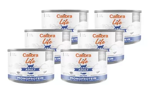 CALIBRA Cat Adult Life Salmon 6x200g - Mokra karma dla kotów - miniaturka - grafika 1