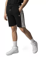 Spodenki damskie - FILA Męskie szorty Bisag, Black Beauty-Light Grey Melange-Bright White, XS - miniaturka - grafika 1