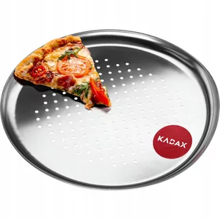 Blacha do pieczenia pizzy 32 cm, srebrny - Formy do ciast - miniaturka - grafika 1