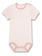 Body dla niemowląt - Sanetta Body w kolorze kremowo-jasnoróżowym - miniaturka - grafika 1