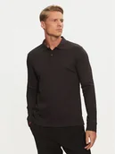 Koszulki męskie - Calvin Klein Polo K10K112750 Czarny Slim Fit - miniaturka - grafika 1