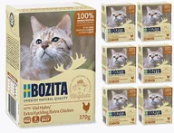 Mokra karma dla kotów - Bozita Cat Siekany Kurczak W Galaretce 6 x 370g - miniaturka - grafika 1
