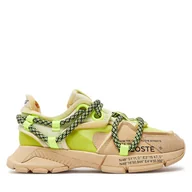 Sneakersy damskie - Sneakersy Lacoste L003 Active Rwy 224 1 Sfa 748SFA0076AOI Żółty - miniaturka - grafika 1
