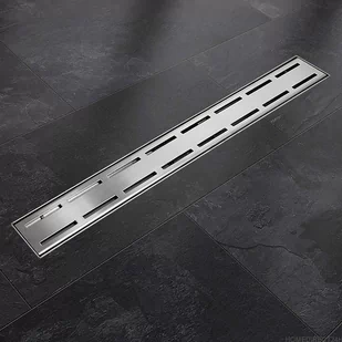 Odpływ Liniowy LINE Z Syfonem 80cm Stal Nierdzewna - Odpływy liniowe - miniaturka - grafika 1