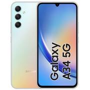 Telefony komórkowe - Samsung Galaxy A34 5G 8GB/256GB Dual Sim Srebrny SM-A346BZSEEUE - miniaturka - grafika 1