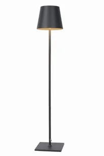 Lucide Lampa stojąca LED Justin na taras, czarna - Lampy ogrodowe - miniaturka - grafika 1