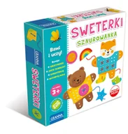 Prace ręczne dla dzieci - Granna, Sweterki Sznurowanka - miniaturka - grafika 1