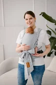 Nosidełka dla dzieci - Nosidełko Kavka Handy Pro: Verona Twill Bamboo Regulowane - miniaturka - grafika 1