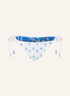 Moda i Uroda OUTLET - Seafolly Dół Od Bikini Trójkątnego Ahoy Dwustronna blau - miniaturka - grafika 1