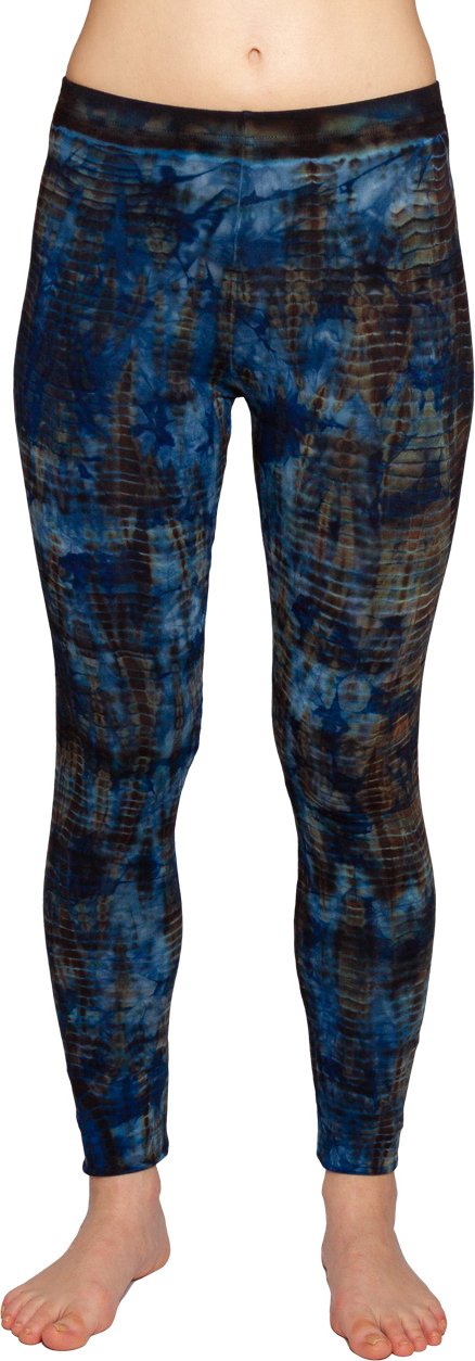 PANASIAM Legginsy Batik Dżungla spodnie do jogi treningowe fitness legginsy sportowe elastyczne