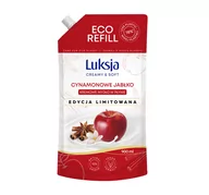 Mydła - LUKSJA CREAMY & SOFT MYDŁO W PŁYNIE CYNAMONOWE JABŁKO REFILL 900ML - miniaturka - grafika 1