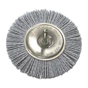 Materiały ścierne - Proline Szczotka tarczowa ścierna z trzpieniem 100mm 32910 PX32910 - miniaturka - grafika 1