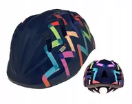 Kaski rowerowe - Dziecięcy kask rowerowy B-SKIN KIDY PRO ZIGZAG XS - miniaturka - grafika 1