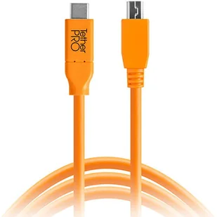 Tether Tools Profesjonalny przewód TetherPro USB-C - 2.0 Micro-B 5-Pin 4,6m - Inne akcesoria studyjne - miniaturka - grafika 2