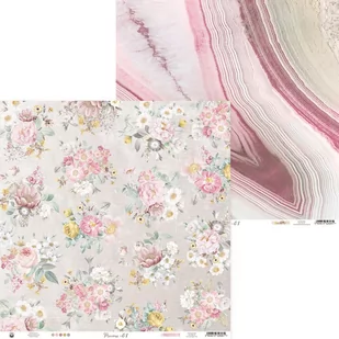 Papier P13 - Precious 01 30X30 - Scrapbooking - miniaturka - grafika 1