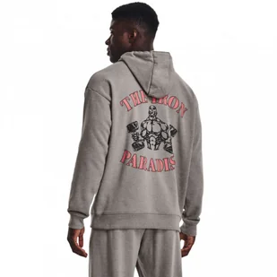 Męska bluza treningowa nierozpinana z kapturem Under Armour Project Rock UA HG Hwt Terry Hdy - UNDER ARMOUR - Bluzy sportowe męskie - miniaturka - grafika 1