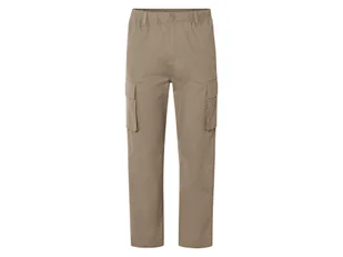 LIVERGY® Spodnie cargo męskie z bawełną (Beżowy, M (48/50)) - Spodnie męskie LIVERGY® Spodnie cargo męskie z bawełną (Beżowy, M (48/50)) - Spodnie męskie - miniaturka - grafika 1