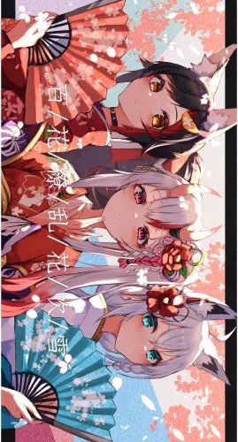 Plakat Anime Manga HoloLIVE holo_208 A2 (custom)