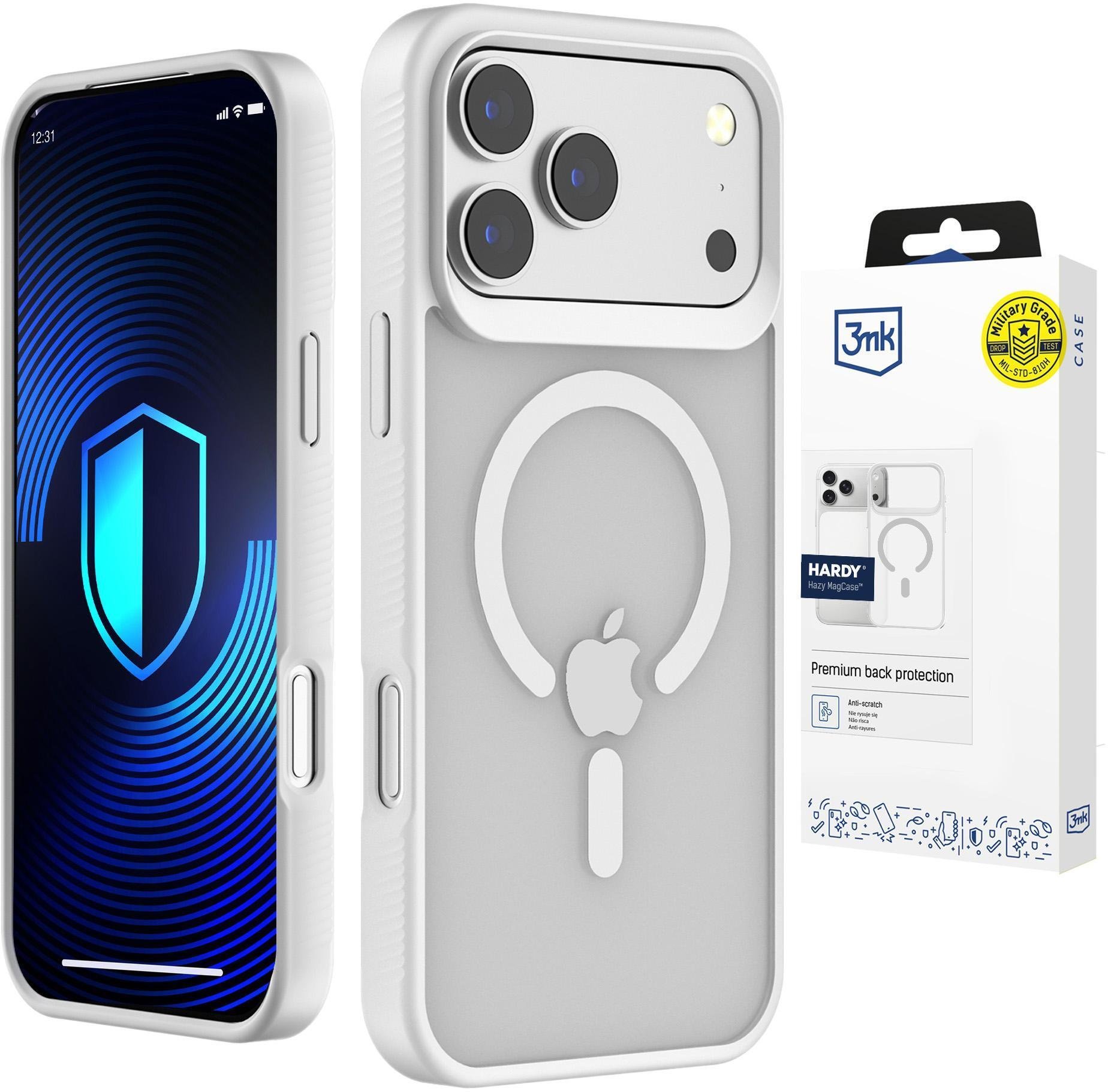 3MK Apple iPhone 17 Pro Max - 3mk Hardy Hazy MagCase White