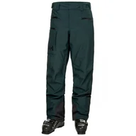 Spodnie narciarskie - Helly Hansen Garibaldi 2.0, spodnie narciarskie, męskie, ciemnozielone - miniaturka - grafika 1