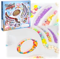 Prace ręczne dla dzieci - Koraliki Do Robienia Bransoletek Biżuterii Zestaw - miniaturka - grafika 1