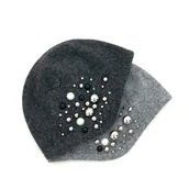 Czapki damskie - Art of Polo Czapka Dziewczyna z perłą - miniaturka - grafika 1