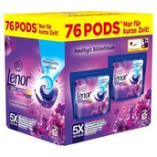 Środki do prania - Lenor All In 1 Pods Color Kapsułki Do Prania Amethyst 76P 1,4Kg - miniaturka - grafika 1