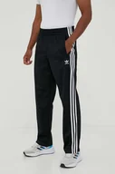 Spodnie męskie - adidas Originals spodnie dresowe Adicolor Classics Firebird kolor czarny z aplikacją IJ7055 - miniaturka - grafika 1