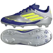 Piłka nożna - Buty adidas F50 League Messi FG/MG Jr FG Jr IH0924 srebrny 36 2/3 - miniaturka - grafika 1