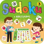 Książki edukacyjne - Sudoku z naklejkami 3 - miniaturka - grafika 1