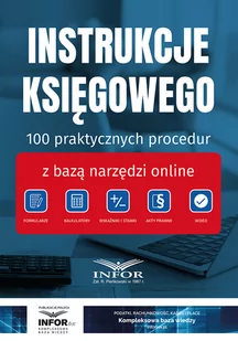 Instrukcje Księgowego. 100 praktycznych procedur z bazą narzędzi online - Prawo - miniaturka - grafika 1