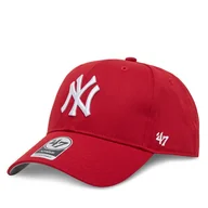 Czapki dla dzieci - Czapka z daszkiem 47 Brand MLB New York Yankees Raised Basic '47 MVP B-RAC17CTP Czerwony - miniaturka - grafika 1