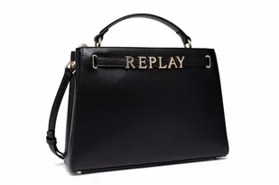 Replay Damska torebka FW3443, 098 czarna, 098 BLACK - Torebki damskie - miniaturka - grafika 1