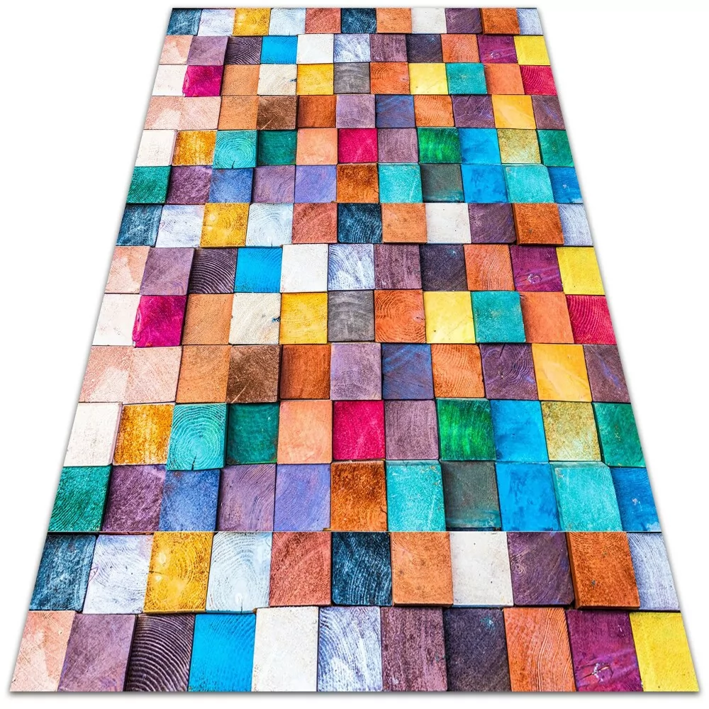 Uniwersalny dywan winylowy Drewniane kosteczki 120x180 cm