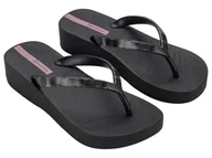 Klapki i japonki damskie - IPANEMA Mesh X PLAT Fem, japonki damskie, 39 EU, Czarny (Black), 39 EU - miniaturka - grafika 1