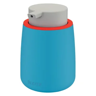 Dozownik z pompką na płyn dezynfekujący/mydło 300ml LEITZ COSY ceramiczny niebieski morski /54040061/ !dostępność 30-01-2021! ES1507-1 - Dezynfekcja - miniaturka - grafika 3