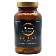 Witaminy i minerały dla sportowców - Kwasy Omega-3 OLMA PHARM Forte (60 kapsułek) - miniaturka - grafika 1