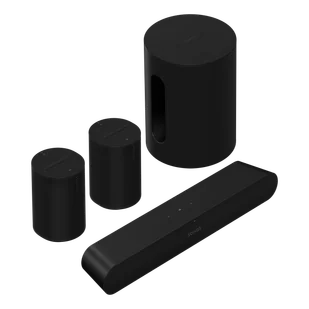 SONOS RAY + 2 x ERA 100 + SUB MINI (komplet/czarny) - Soundbary - miniaturka - grafika 1
