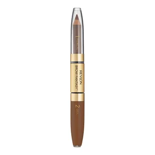 Revlon Brow Fantasy Pencil & Gel kredka i żel do stylizacji brwi Dark Brown 1,49g - Akcesoria i kosmetyki do stylizacji brwi - miniaturka - grafika 3