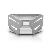 Meble sklepowe - Lada kasowa LK-F/NW - miniaturka - grafika 1