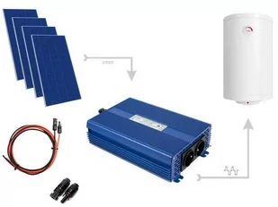 MEGA zestaw do grzania wody 6x550W=3300W+kable 20m - Kolektory słoneczne - miniaturka - grafika 1