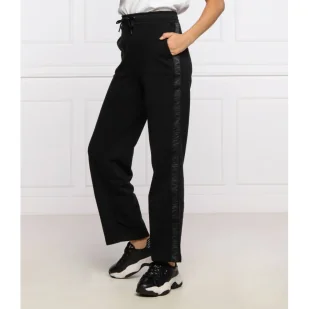 Emporio Armani Spodnie dresowe | Regular Fit - Dresy damskie - miniaturka - grafika 1